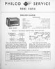 Philco Ultimate Vintage Radio Repair Service manual Schematics 1928-1953 on DVD