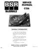 BSR Audio Turntable  Ultimate Operation & repair service manuals