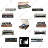 DUAL Audio  Ultimate Repair Schematics & Service Manuals  1100 PDF on DVD