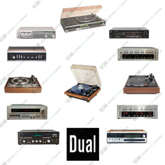 DUAL Audio  Ultimate Repair Schematics & Service Manuals  1100 PDF on DVD