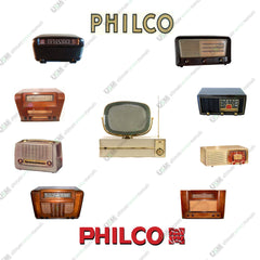 Philco Ultimate Vintage Radio Repair Service manual Schematics 1928-1953 on DVD