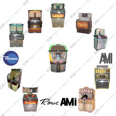 AMI  Rowe Jukebox  Ultimate brochures, owners & repair service manuals