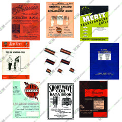 RF Shortwave Radio Coils Winding Handbooks & Catalogs Reference Manuals Collection