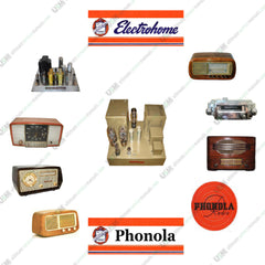 Phonola & Electrophone Vintage Audio Radios Ultimate repair, service manuals & Schematics