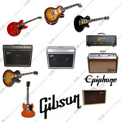 Gibson & Epiphone  Ultimate repair & service schematics manuals on DVD