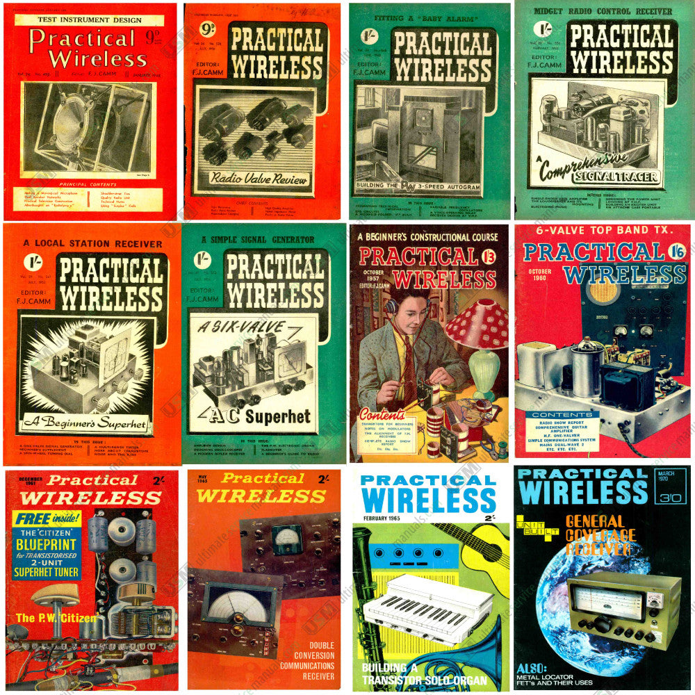 Ultimate Practical Wireless Magazines Collection (241 pdfs on DVD ...