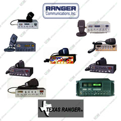 RANGER - TEXAS RANGER  Ultimate UHF/VHF CB radio repair service & owner manuals