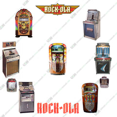 Rock-Ola Jukebox  Ultimate brochures, owners & repair service manuals