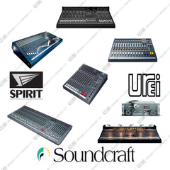 Soundcraft  Ultimate  Operation,  Repair,  Service Manuals  &  schematics  (PDFs on DVD)