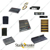 Studiomaster Ultimate Service Schematics & Operation Manuals 180 PDF on DVD