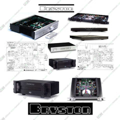 Bryston Ultimate user schematic repair service manuals on DVD