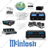 McIntosh Ultimate repair service manuals, schematics, owner manuals + brochures